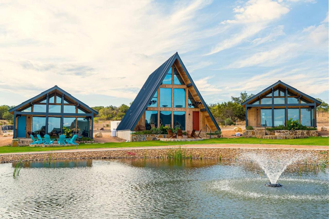 Gruene Daze Chalet - Stylish Aframe - Escape The Ordinary New Braunfels Exteriér fotografie
