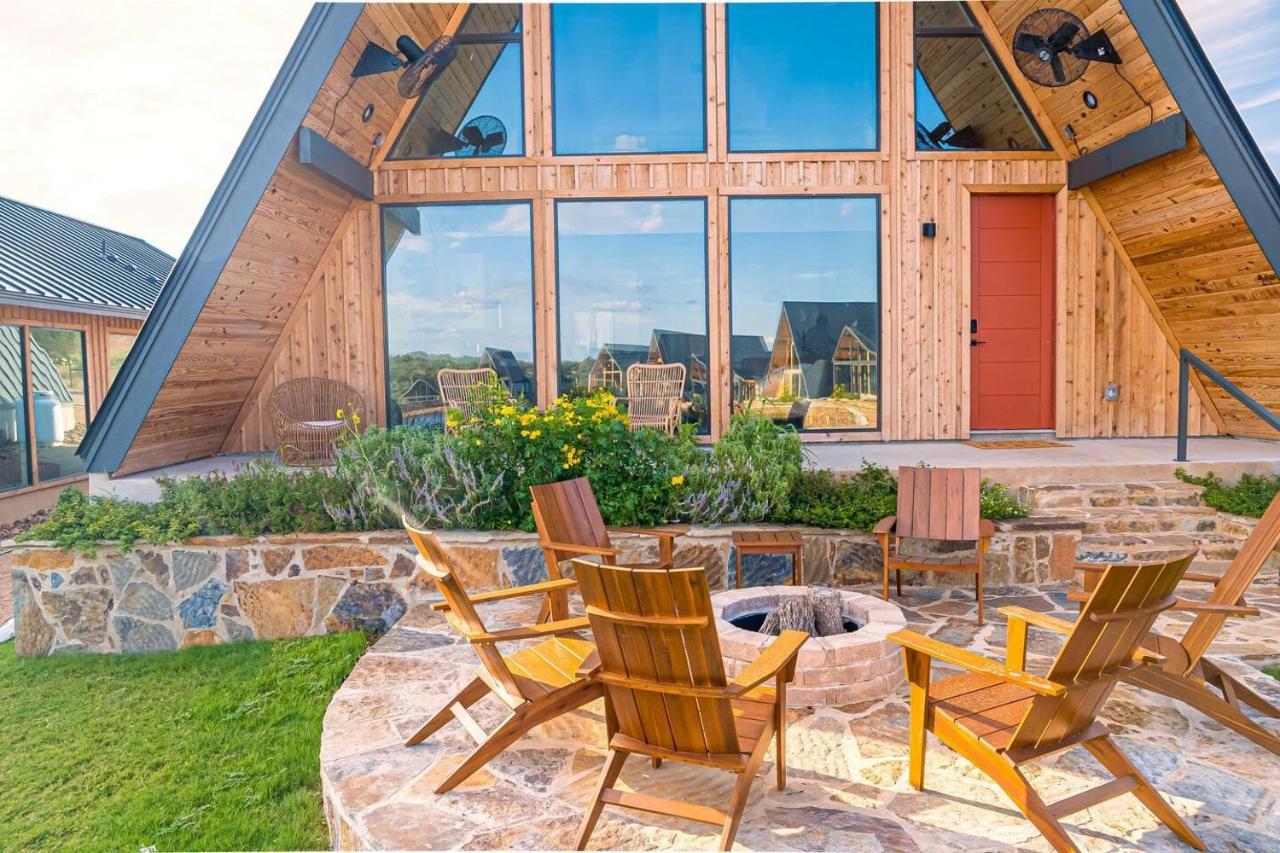 Gruene Daze Chalet - Stylish Aframe - Escape The Ordinary New Braunfels Exteriér fotografie