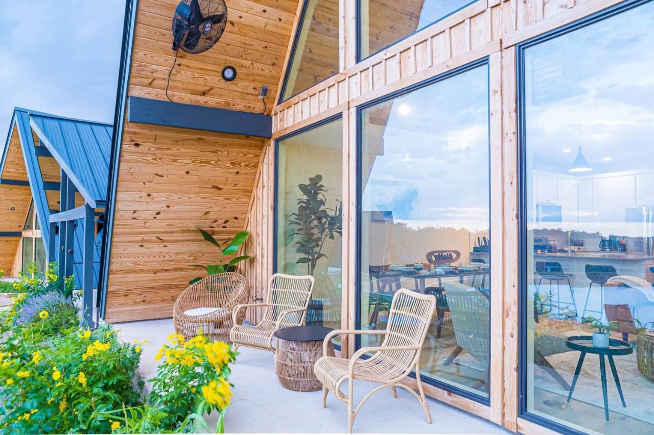 Gruene Daze Chalet - Stylish Aframe - Escape The Ordinary New Braunfels Exteriér fotografie