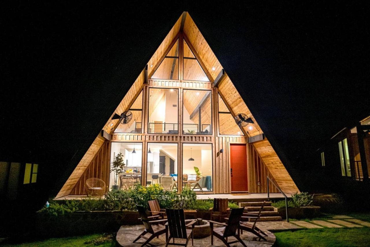 Gruene Daze Chalet - Stylish Aframe - Escape The Ordinary New Braunfels Exteriér fotografie